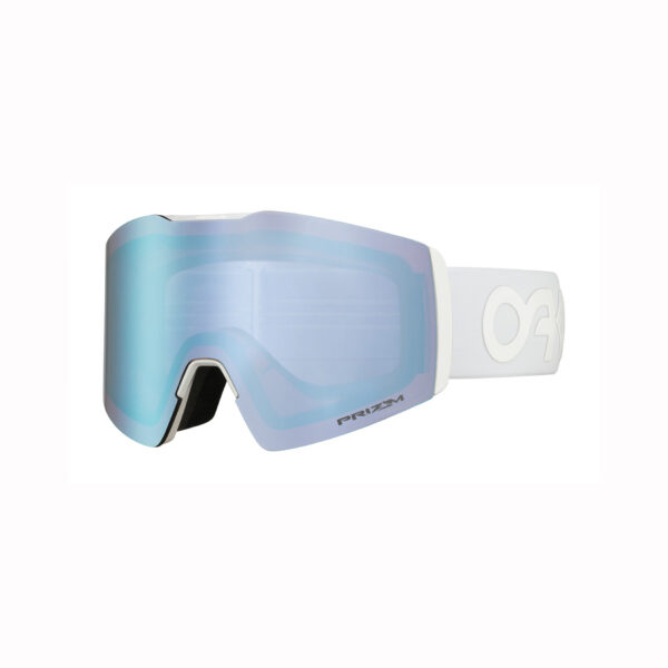 گاگل و عینک اسکی  اوکلی مدل File line  آبی با بند سفید XL